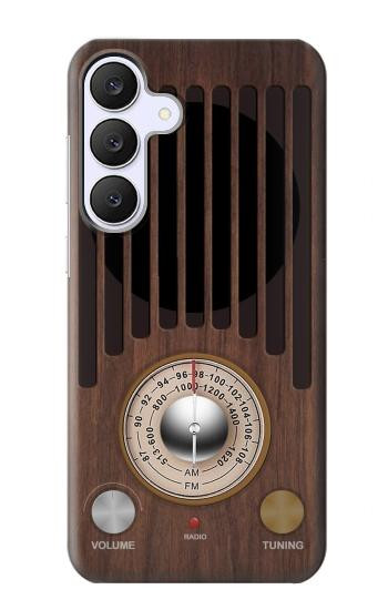 S3935 FM AM Radio Tuner Graphic Case For Samsung Galaxy S25 FE