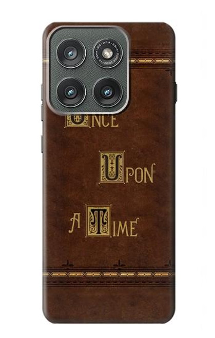 S2643 Once Upon A Time Book Case For Motorola Edge (2025)