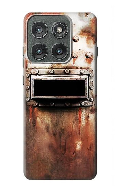 S2684 Vintage Welding Helmet Case For Motorola Edge (2025)