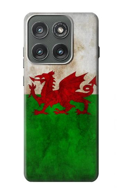 S2976 Wales Football Soccer Flag Case For Motorola Edge (2025)