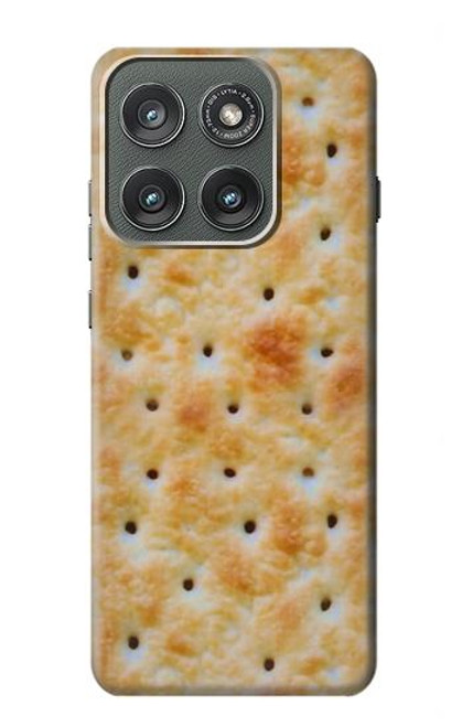 S2987 Cream Cracker Biscuits Case For Motorola Edge (2025)