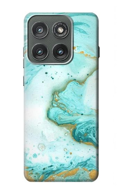 S3399 Green Marble Graphic Print Case For Motorola Edge (2025)