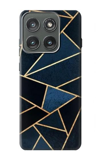S3479 Navy Blue Graphic Art Case For Motorola Edge (2025)