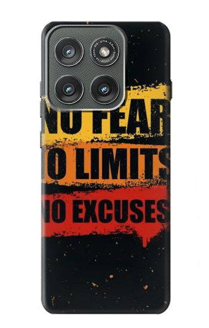 S3492 No Fear Limits Excuses Case For Motorola Edge (2025)