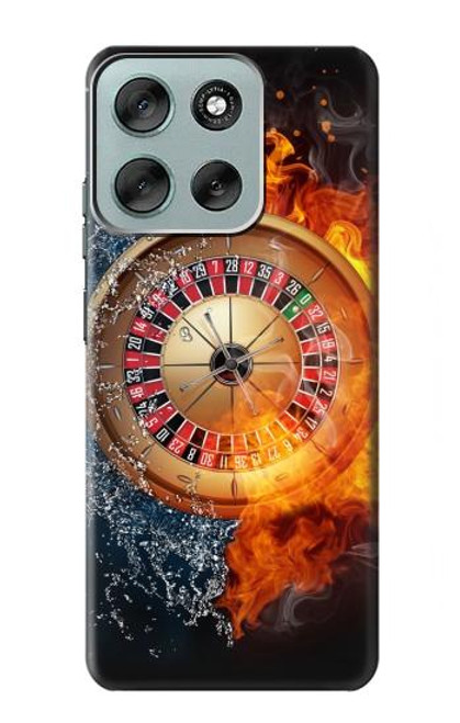 S2289 Roulette Casino Gamble Case For Motorola Moto G56