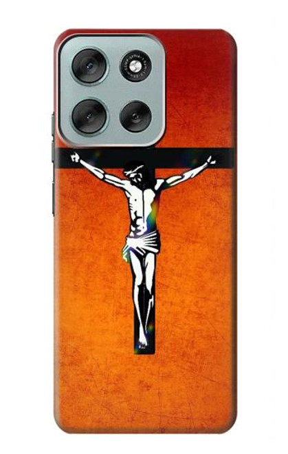 S2421 Jesus Christ On The Cross Case For Motorola Moto G56