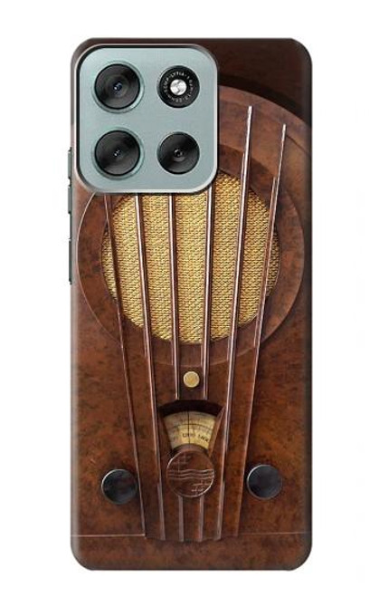 S2655 Vintage Bakelite Deco Radio Case For Motorola Moto G56