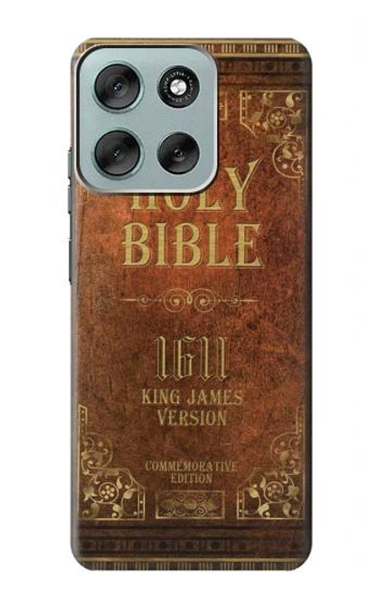 S2890 Holy Bible 1611 King James Version Case For Motorola Moto G56