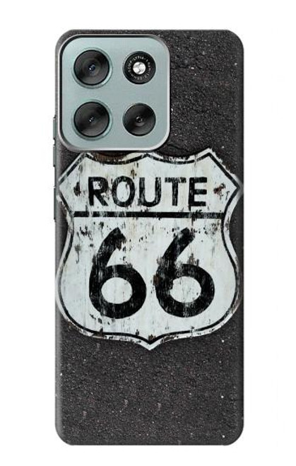 S3207 Route 66 Sign Case For Motorola Moto G56