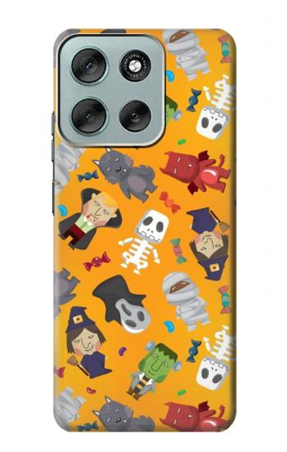 S3275 Cute Halloween Cartoon Pattern Case For Motorola Moto G56