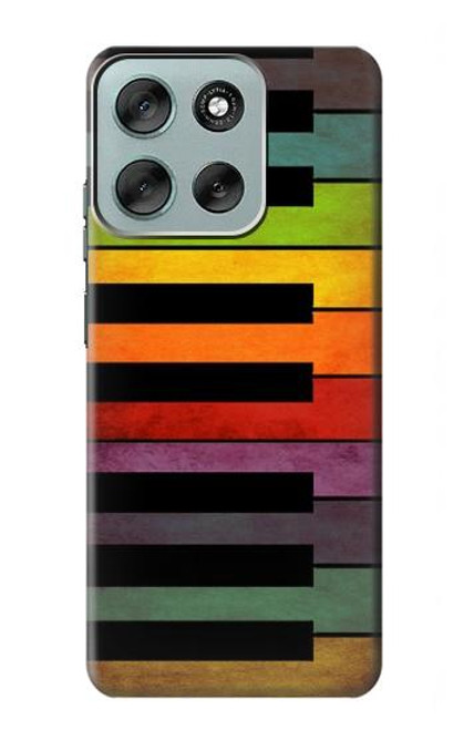 S3451 Colorful Piano Case For Motorola Moto G56