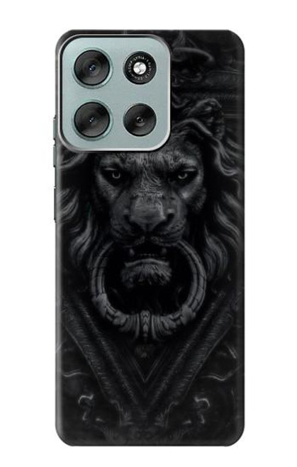 S3619 Dark Gothic Lion Case For Motorola Moto G56