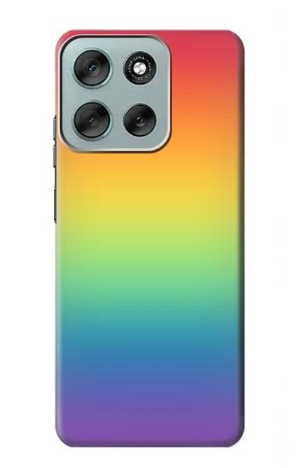 S3698 LGBT Gradient Pride Flag Case For Motorola Moto G56