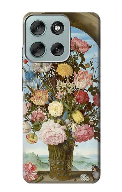 S3749 Vase of Flowers Case For Motorola Moto G56