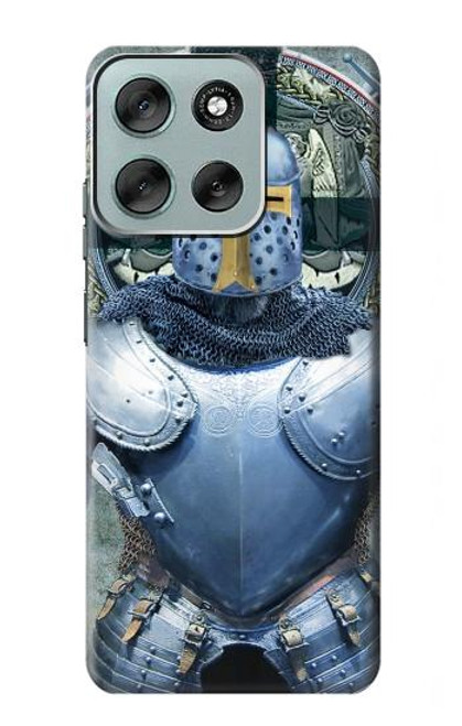 S3864 Medieval Templar Heavy Armor Knight Case For Motorola Moto G56