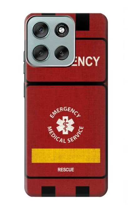 S3957 Emergency Medical Service Case For Motorola Moto G56