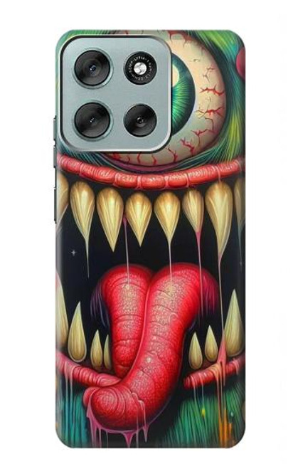 S4000 Monster Graffiti Wall Art Case For Motorola Moto G56