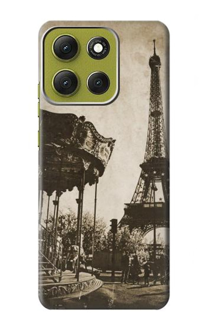 S2174 Eiffel Tower Vintage Paris Case For Motorola Moto G86