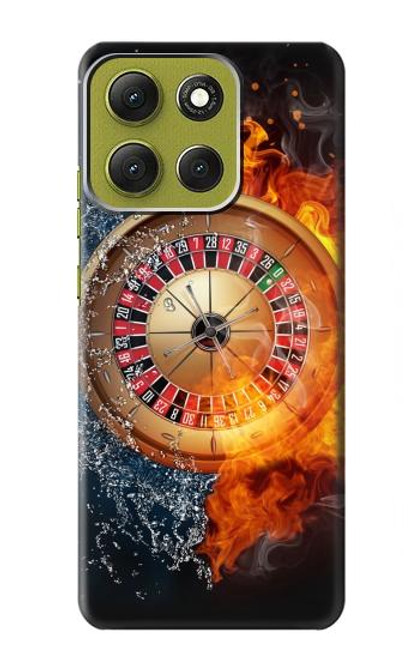 S2289 Roulette Casino Gamble Case For Motorola Moto G86