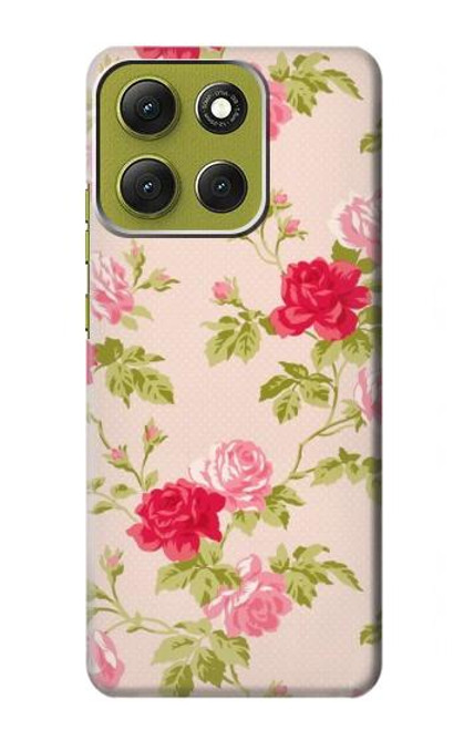 S3037 Pretty Rose Cottage Flora Case For Motorola Moto G86