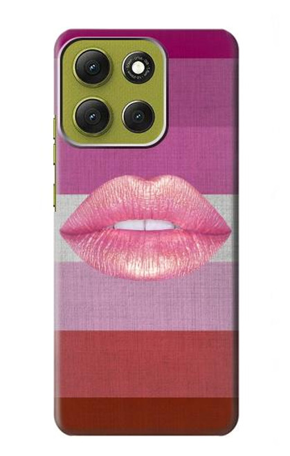 S3473 LGBT Lesbian Flag Case For Motorola Moto G86