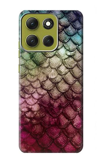 S3539 Mermaid Fish Scale Case For Motorola Moto G86