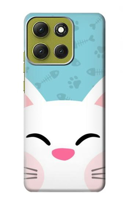 S3542 Cute Cat Cartoon Case For Motorola Moto G86