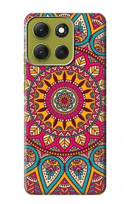 S3694 Hippie Art Pattern Case For Motorola Moto G86
