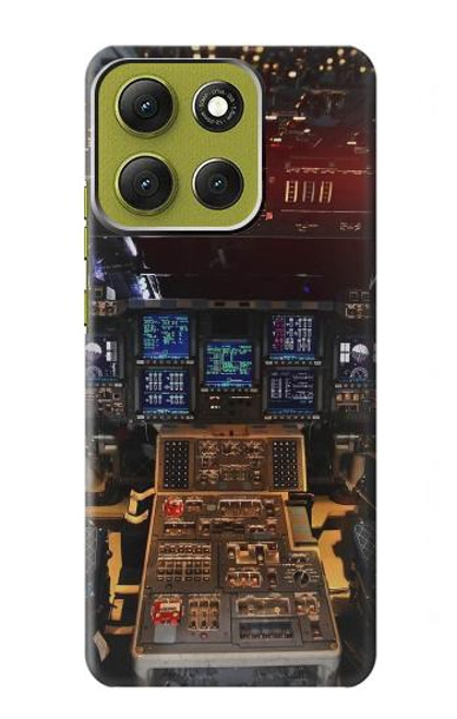 S3836 Airplane Cockpit Case For Motorola Moto G86