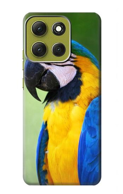 S3888 Macaw Face Bird Case For Motorola Moto G86