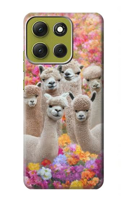 S3916 Alpaca Family Baby Alpaca Case For Motorola Moto G86