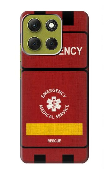S3957 Emergency Medical Service Case For Motorola Moto G86