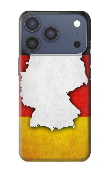 S4055 Germany Flag Case For iPhone 17 Pro, 18 Pro