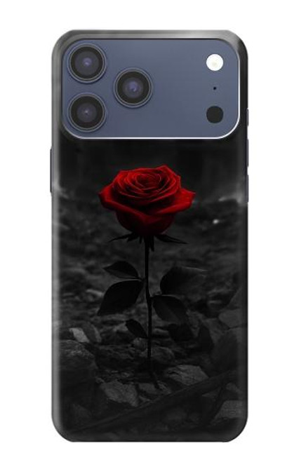 S4048 Red Rose Ruins Case For iPhone 17 Pro Max