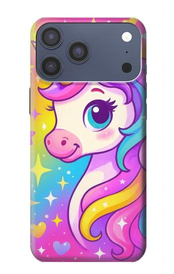 S4057 Cute Unicorn Cartoon Case For iPhone 17 Pro Max, 18 Pro Max