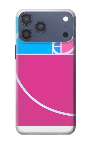 S4076 Golden Ratio Fibonacci Spiral Case For iPhone 17 Pro Max, 18 Pro Max
