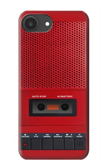 S4073 Vintage Red Cassette Player Graphic Case For iPhone 16e, 17e