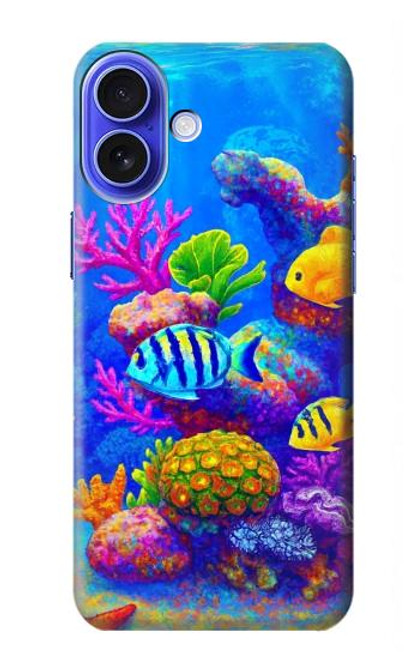 S4058 Colorful Aquarium Case For iPhone 16