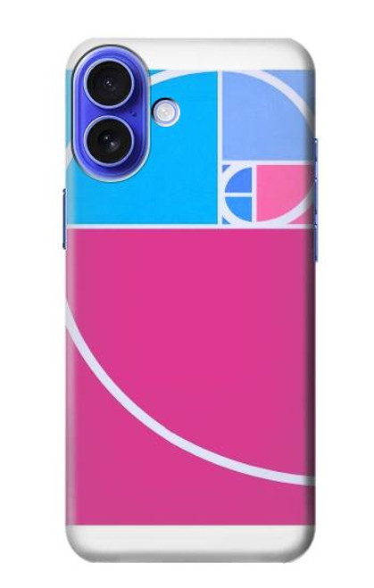 S4076 Golden Ratio Fibonacci Spiral Case For iPhone 16