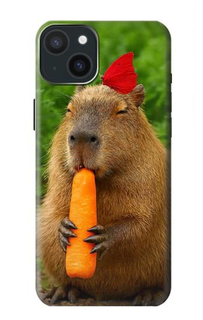 S4068 Capybara Butterfly Case For iPhone 15 Plus