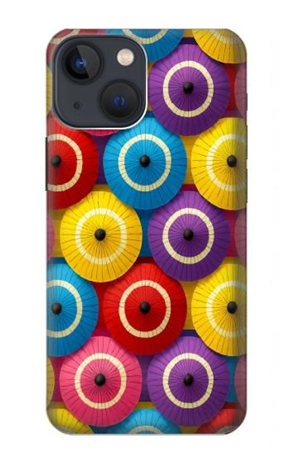 S4065 Snake Eye Umbrella Pattern Case For iPhone 14