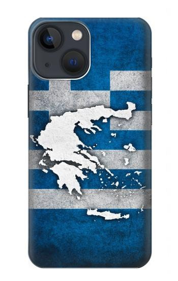 S4074 The Flag of Greece Case For iPhone 13 mini