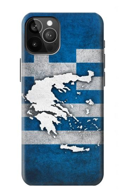 S4074 The Flag of Greece Case For iPhone 12 Pro Max