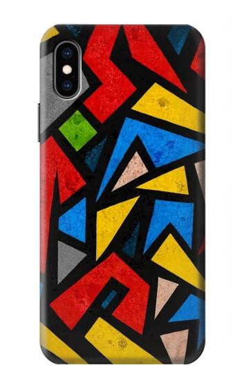 S4044 Street Art Abstract Graphics Case For iPhone X, iPhone XS