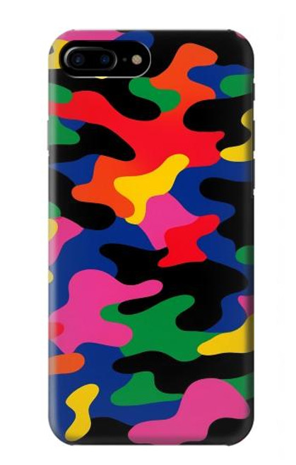S4072 Colorful Camouflage Case For iPhone 7 Plus, iPhone 8 Plus