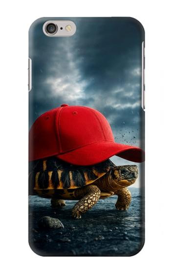 S4056 Madagascar Turtle Red Cap Case For iPhone 6 6S