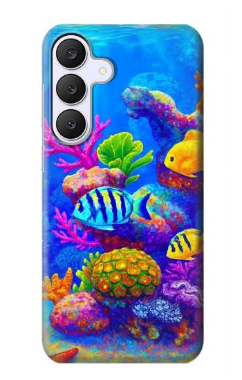 S4058 Colorful Aquarium Case For Samsung Galaxy S25 FE, S26 FE
