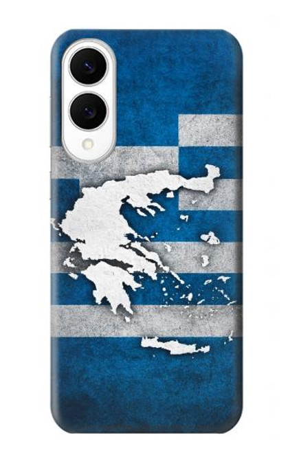 S4074 The Flag of Greece Case For Samsung Galaxy S25 Edge