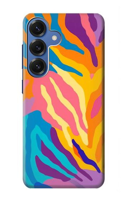 S4037 Colorful Zebra Pattern Case For Samsung Galaxy S25