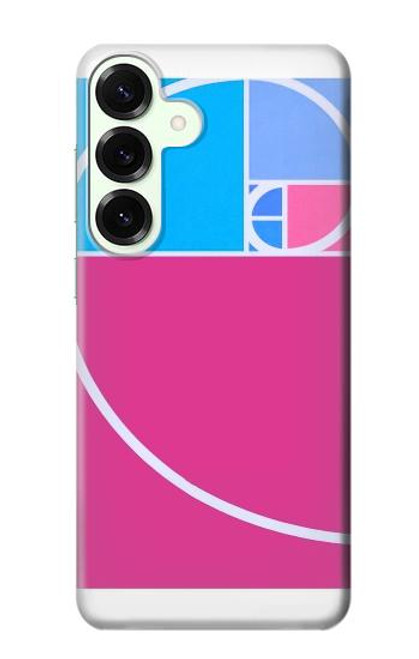S4076 Golden Ratio Fibonacci Spiral Case For Samsung Galaxy S25 Plus